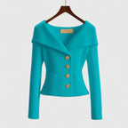 Women's Elegant Long Sleeve Cardigan