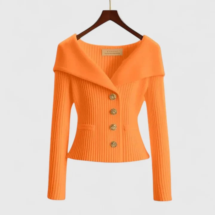 Women's Elegant Long Sleeve Cardigan