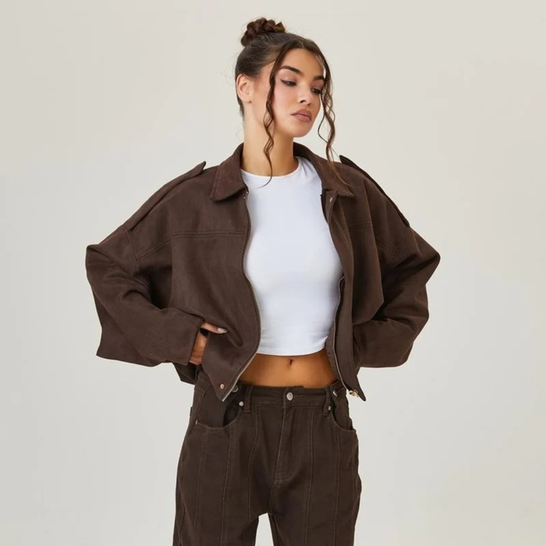 Women's Casual Bomber Jacket