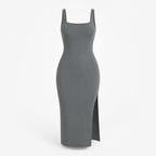 Seamless Bodycon Dress with Breathable Mesh Lining Curvay