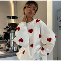Cozy Winter Knit Sweater in Warm Material | Perfect for Cold Winter Days - White