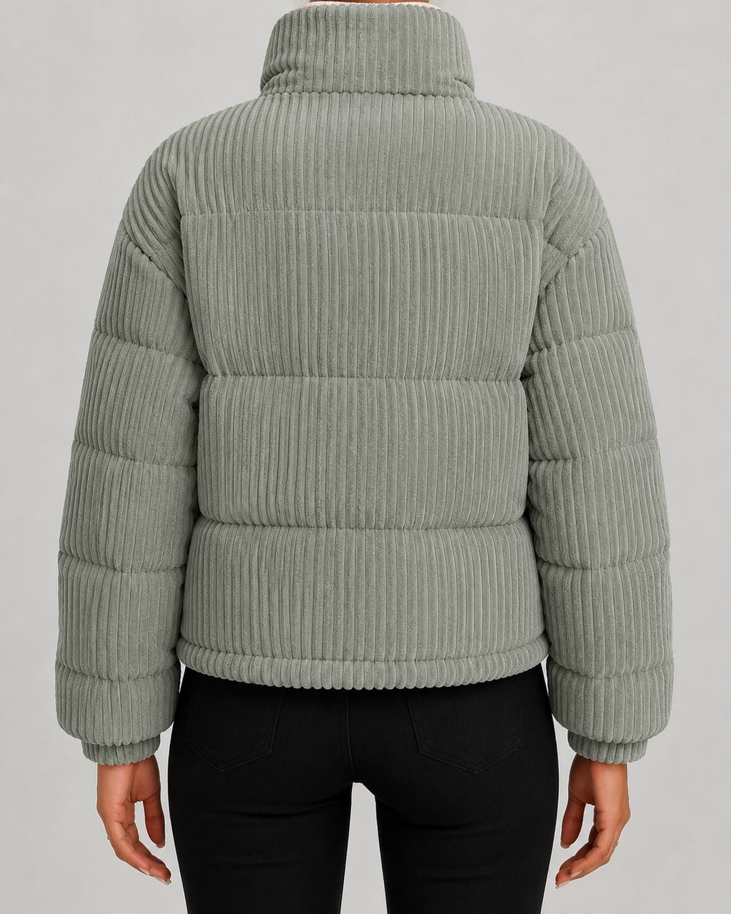 Damen-Steppjacke aus Cord
