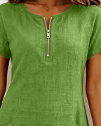 Lightweight Linen A Line Dress for Women | Vacation Dress