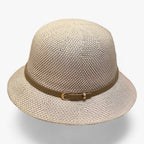 Elegant Linen Sun Hat with UV Protection