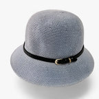Elegant Linen Sun Hat with UV Protection