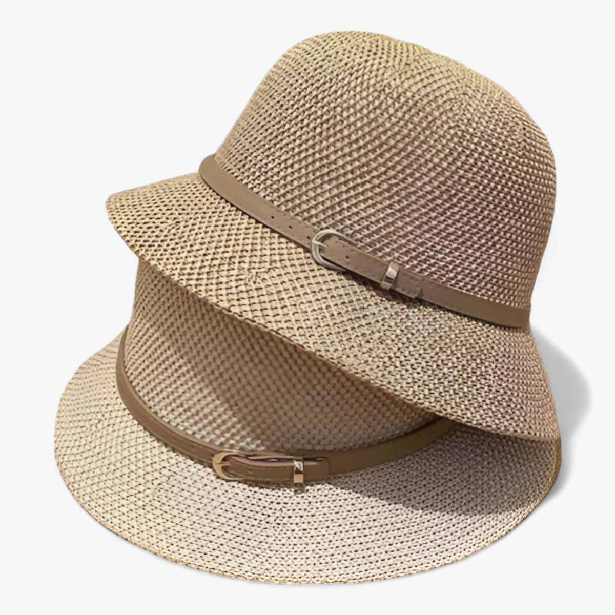 Elegant Linen Sun Hat with UV Protection