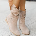 Casual Boots with Soft Sole and Durable Construction | Perfect for Autumn & Spring - Beige