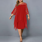 Elegant Midi Dress | Cocktail Party Dress