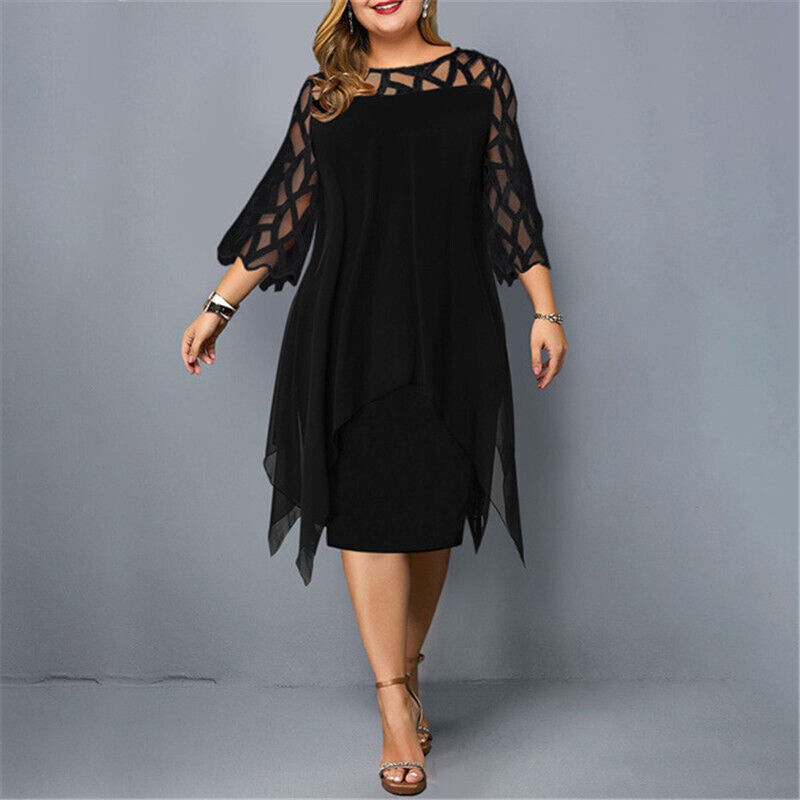 Elegant Midi Dress | Cocktail Party Dress