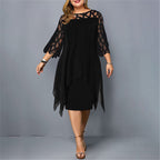 Elegant Midi Dress | Cocktail Party Dress
