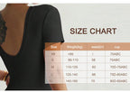 Short-Sleeve Athletic Sculpting Wrap Dress