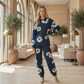 Boho Floral Cozy Outfit Set | Soft Casual Wear