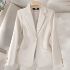 Rainey - Tailored Luxury Blazer for Women - Beige