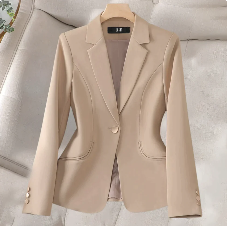 Rainey - Tailored Luxury Blazer for Women - Brown