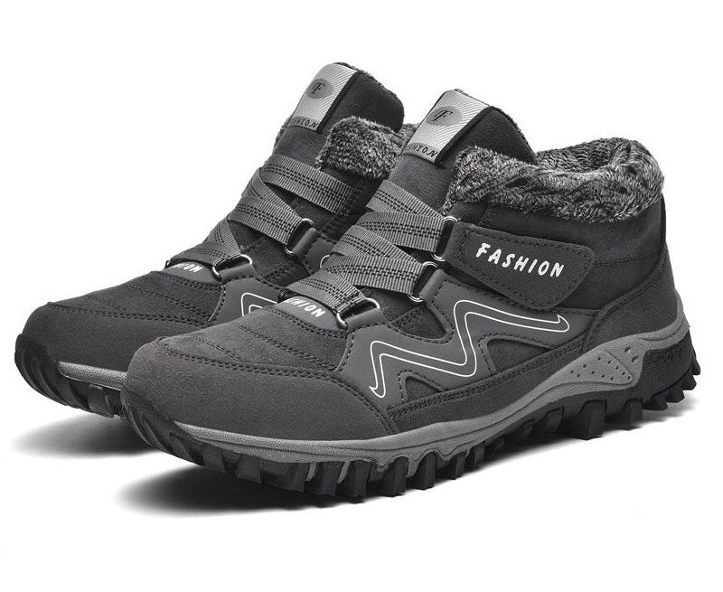 Women's Winter Boots with Warm Lining & Non-Slip Sole | Perfect for Cold Winter Days - Gray