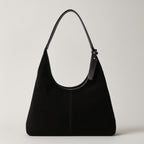 Damen-Schultertasche aus Wildleder im Vintage-Stil