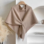 Women's Autumn Scarf with Soft Finish - Beige